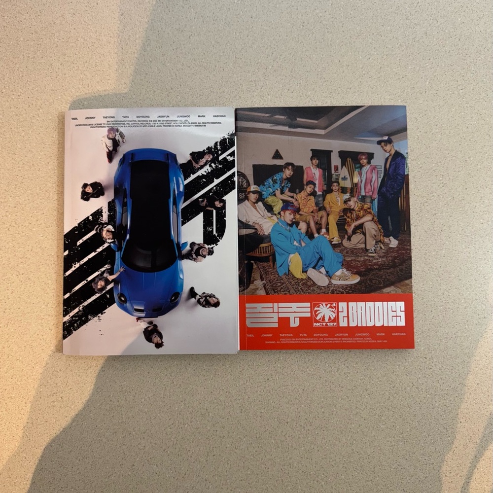 LOT OF 2 nct 127 albums: 2 baddies target exclusive & 2 baddies versions